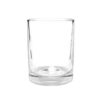 Läpinäkyvä kynttilälasi 280 ml, h96 x d80 mm.