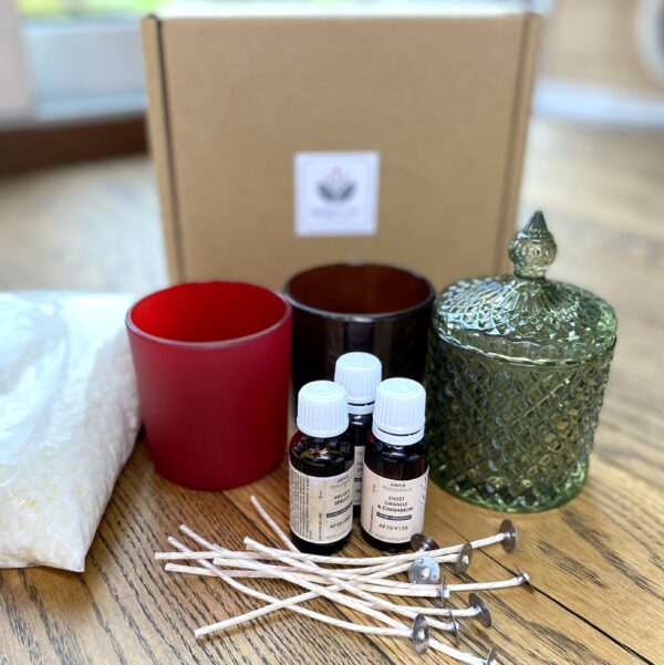 Nordic DIY Candle making gift set 'Christmas', gift ideas for Christmas season