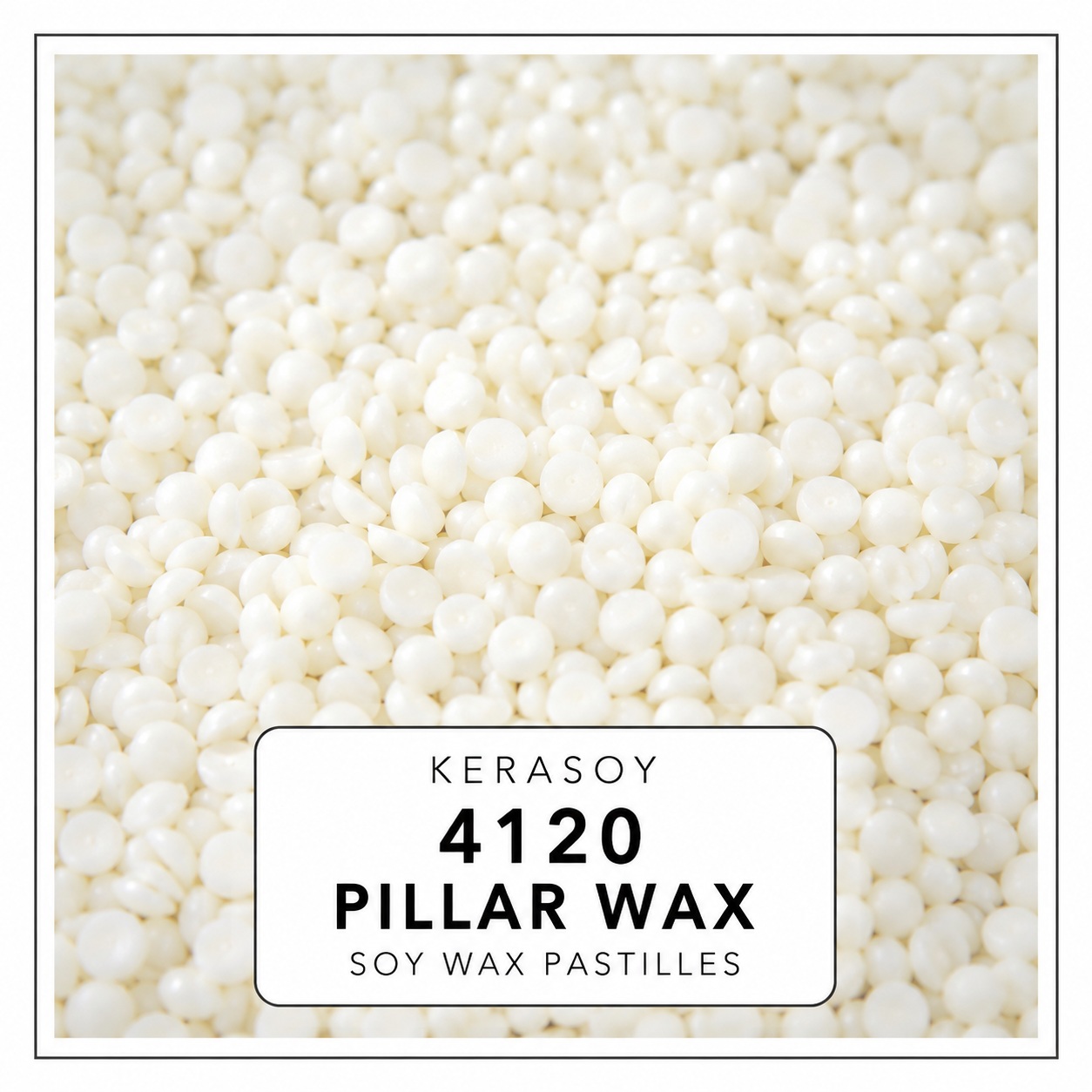 Sojas vasks „Kerax KeraSoy Pillar 4120“ formveida svecēm