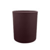 10012 Küünlaklaas Eggplant Velvet 180ml, h77,5 x d70 mm