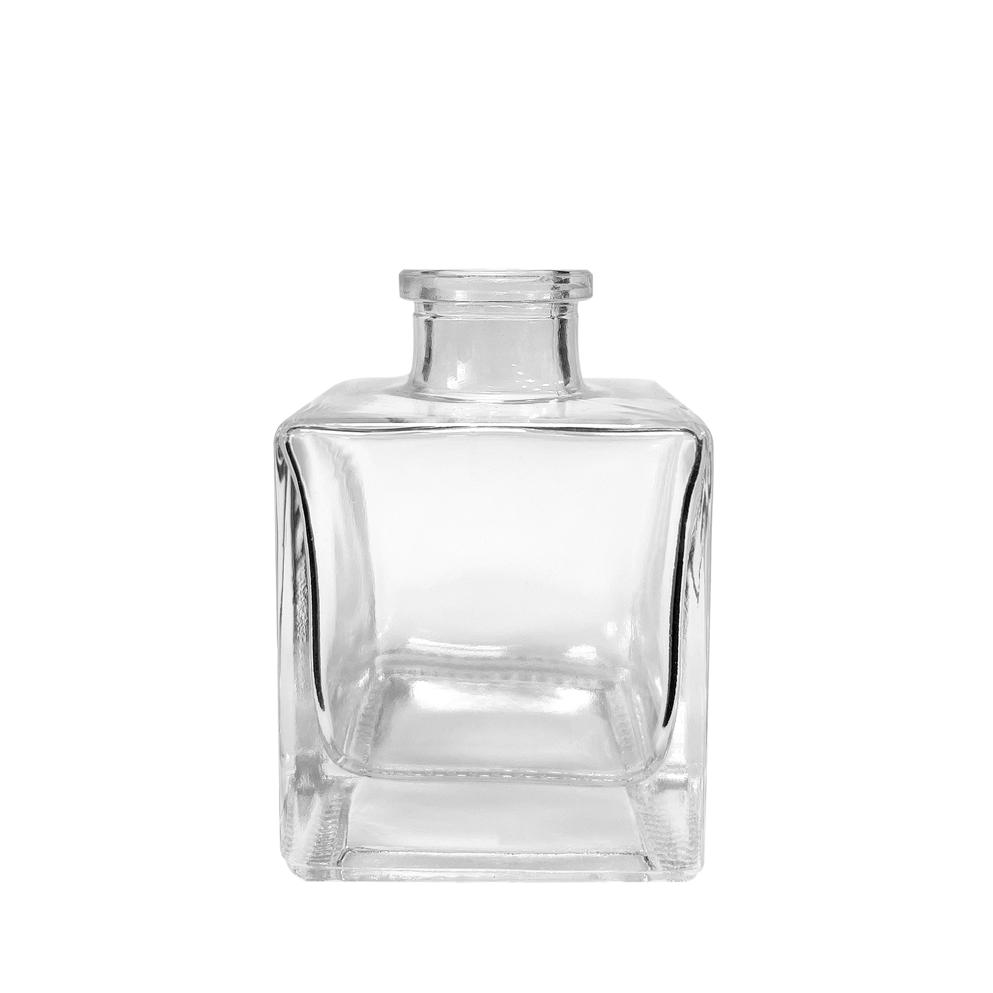 Kodulõhnastaja pudel koos musta stopperiga, kandiline 100ml_1