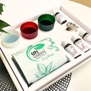 DIY Küünla valmistamise kinkekomplekt ‘Jõuluvalgus’