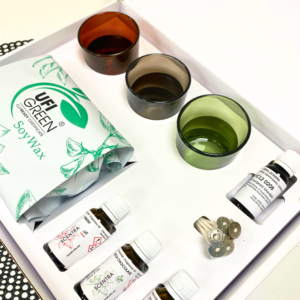 DIY Küünla valmistamise kinkekomplekt ‘Naturaalsed toonid’