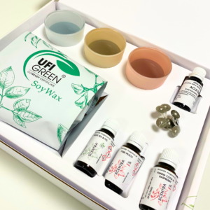 DIY Küünla valmistamise kinkekomplekt ‘Pastellid & Unistused’