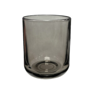K10 022 Glass Candle Jars smoke grey 260ml