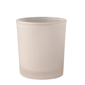 Küünlaklaas Raindrops on Roses heleroosa 180ml, h77,5 x d70 mm