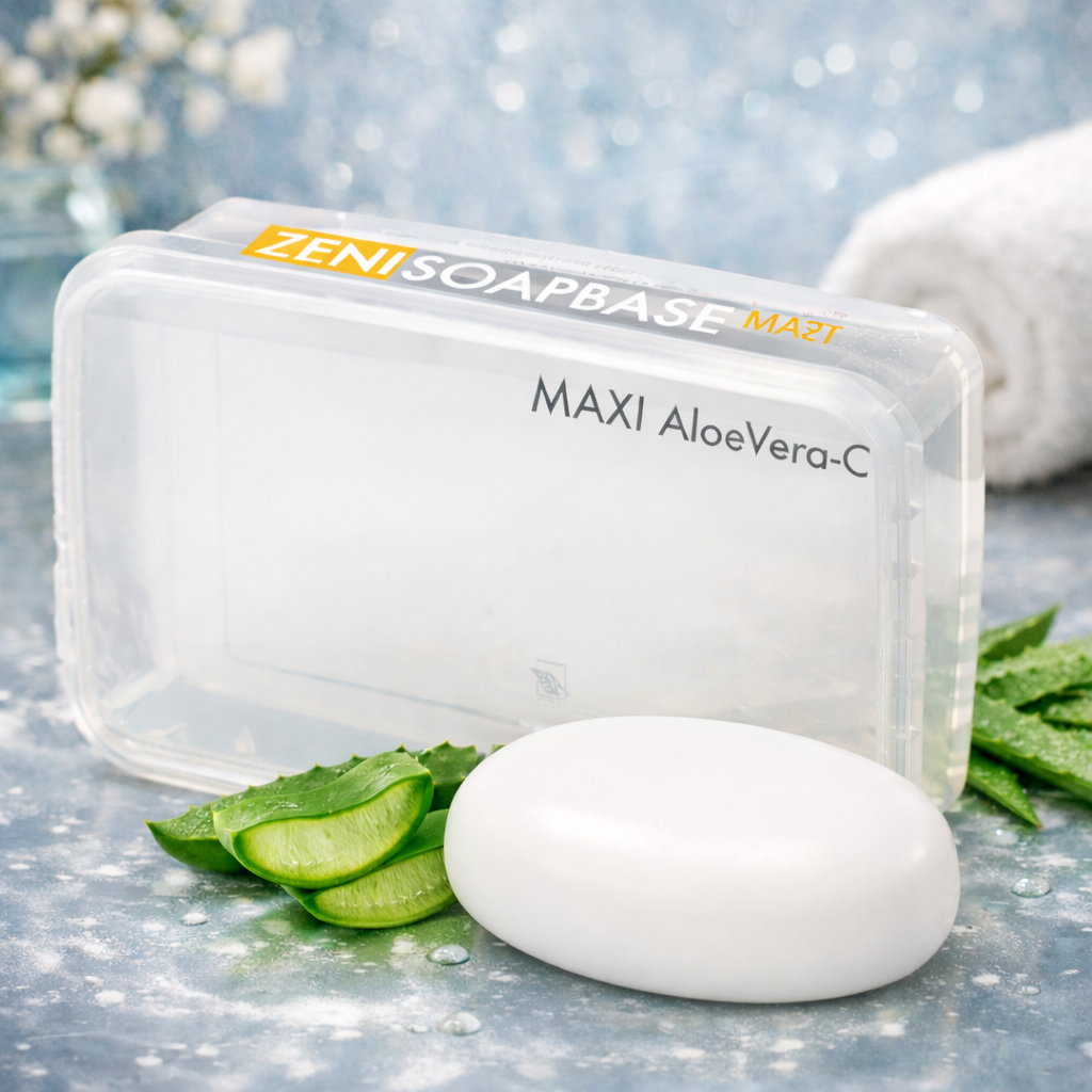 Zenisoapbase seebimass SLS Free Maxi Aloe Vera Valkoinen