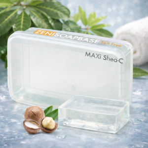 Zenisoapbase seebimass SLS vapaa Maxi Shea Clear