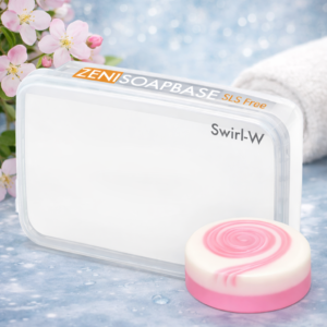 Zenisoapbase seebimass SLS Free Swirl Valkoinen