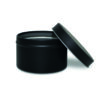 metallpurk kaanega must 64x42mm
