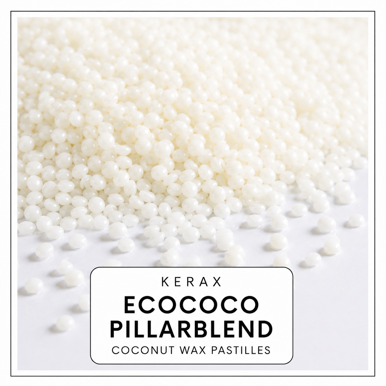 Kookosvaha EcoCoco Pillar Blend vormiküünalde ja wax melts’ide valmistamiseks