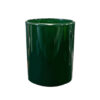 K10 012 Stearinljusglas, mörkgrönt, glansigt, 180 ml