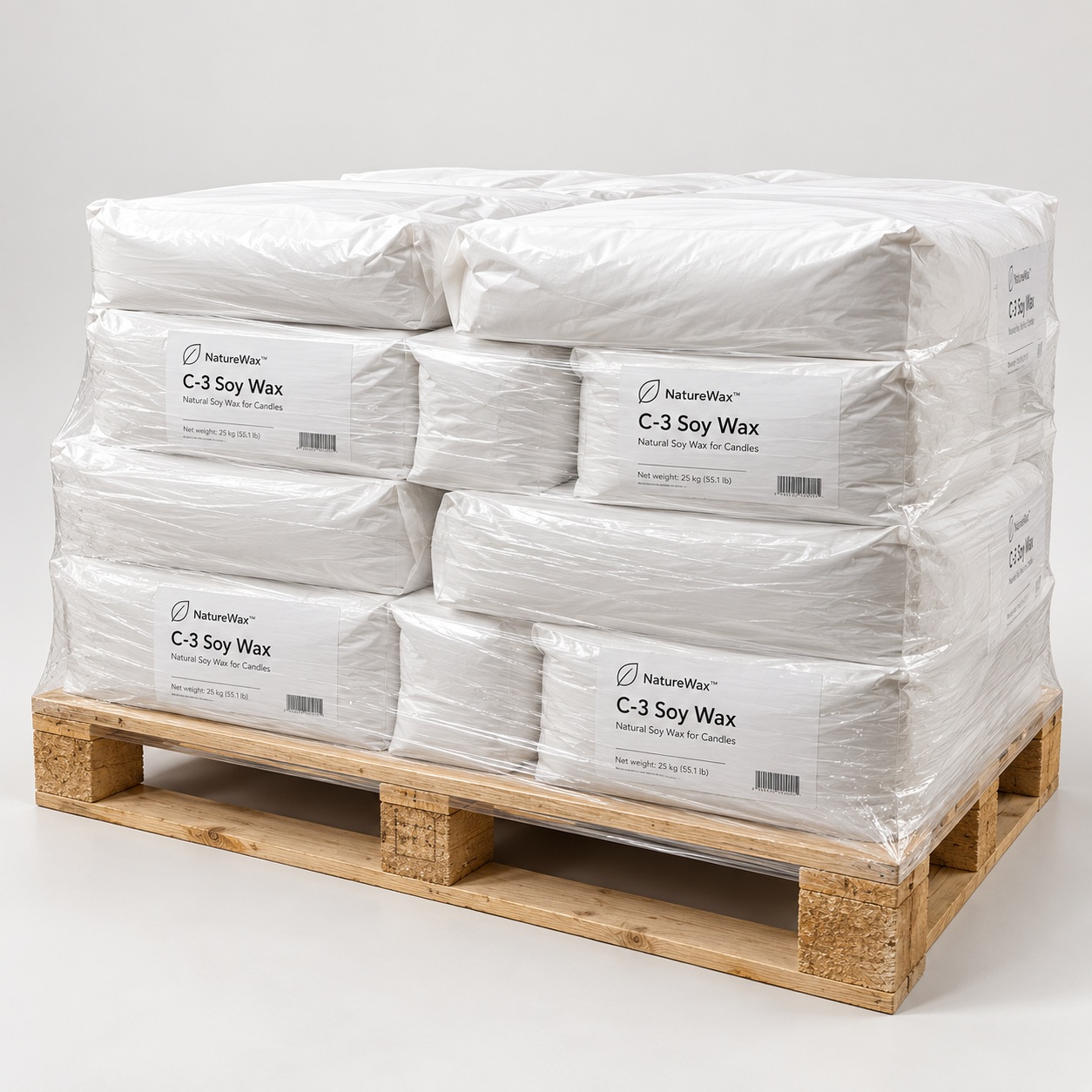 200kg Sojavaha Cargill NatureWax C-3 Pallet